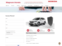 Renew you Insurance for Honda Cars in Bangalore | Magnum Honda