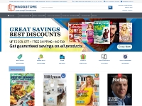 Discount Magazine Subscriptions | Magazine Subscriptions | Magsstore