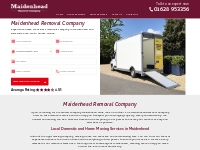 Maidenhead Removal Company | Moving Homes and Offices