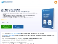 Microsoft Outlook OST to PST Converter Software
