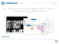 Mainboard: #1 Software to Manage your Agency and Talent