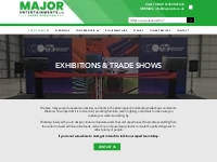 Exhibitions   Trade Shows | Major Entertainments Ltd | Gloucestershire