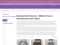 Replique Rolex Daytona - Meilleur Fausse Rolex Daytona Aaa+ Grade