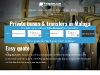 Buses and Transfers from Malaga airport - MalagaBus.com