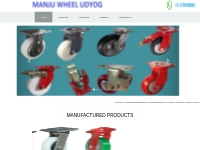 MANJU WHEEL UDYOG-9739920660-Caster Wheel Manufacturers and Dealers in