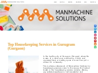 Top professional Housekeeping services in Gurugram (Gurgaon) | Manmach