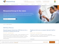 ManpowerGroup News and Press Releases