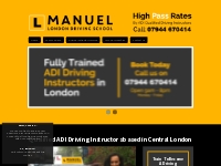 Driving Instructor London | Driving Lessons Islington from £10 | Learn