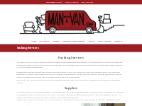  	Man With A Van - Packing Services