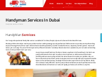 Best Handyman Services in Dubai | Home Repair Service in Dubai, UAE
