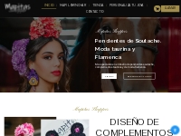 Pendientes de Moda Taurina y Flamenca - Mapitas Shopper