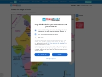 Interactive Maps of India - Tourism, Railway, Language maps