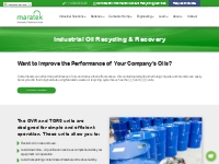 Industrial Solvent Equipment Solutions | Oil Recycling   Recovery