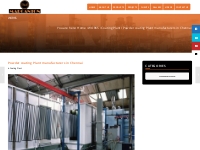 Powder coating Plant manufacturers in Chennai | Marcanton