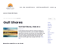 Gulf Shores Archives - Marco Polo Guided Tours