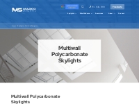 Multiwall Skylight - Polycarbonate Multiwall Skylights | Marco Skyligh