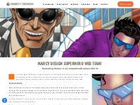 Marcy Design Superhero Web Team