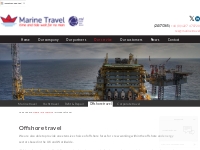 Offshore Marine Travel Services | Marine Travel
