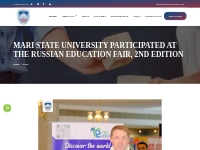 MarSU Joins Russian Education Fair, 2nd Edition