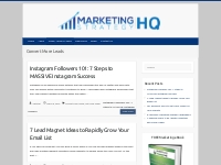 Convert More Leads   Marketing Strategy HQ