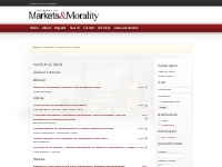 Vol 26, No 2 (2023) | Markets   Morality