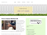 Markham Fence - Fence and deck contractor in Markham, ON