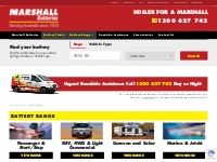 Choose The Right Battery For Your Vehicle | Batteries at Marshall