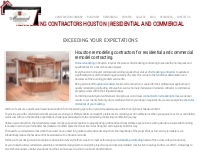 Remodeling Contractors Houston - Marwood Construction