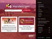   	  	Maryland.gov - Official Website of the State of Maryland