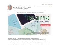 Mason Row Custom Stamps   Embossers