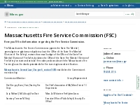 Massachusetts Fire Service Commission (FSC) | Mass.gov
