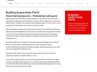 Building Inspections Perth - Master Building Inspectors