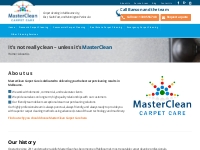 About MasterClean Carpet Care | Carpet Cleaning Services Melbourne