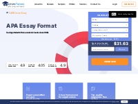 APA Essay Format Writing Assistance| MasterPapers
