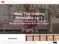 Online Muay Thai grading with Grand Master Sken