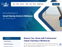 Carpet Cleaning in Melbourne | Steam Cleaning in Melbourne