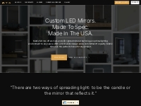 LED Mirrors by Matrix Mirrors | Classic, Future   Deco Lines