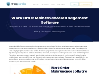 $1 Work Order Maintenance Software | Maxpanda Free CMMS