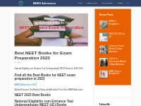 Top NEET Books preparation 2023 | Books for NEET UG Available Online