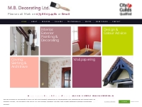 M B Decorating Ltd | Painter and Decorator | Dunmow Essex