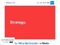 McConnells Derby | Media Planning, Buying   Creative Agency