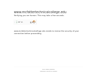 Home Page - McFatter Technical College