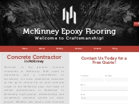 McKinney Concrete Contractor in McKinney TX