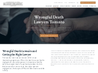 Toronto Wrongful Death Lawyers | McLeish Orlando LLP