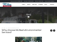 Why choose McRae's Environmental Services? - McRae's Environmental Ser