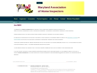 Maryland Association of Home Inspectors - Join