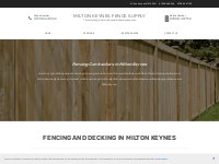 Fencing and Decking in Milton Keynes