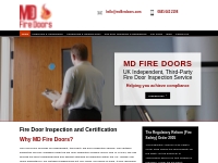 Fire Door Inspection and Certification from MD Fire Doors