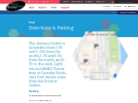 Directions   Parking | Maryland Science Center