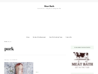 pork Archives - Meat Bath